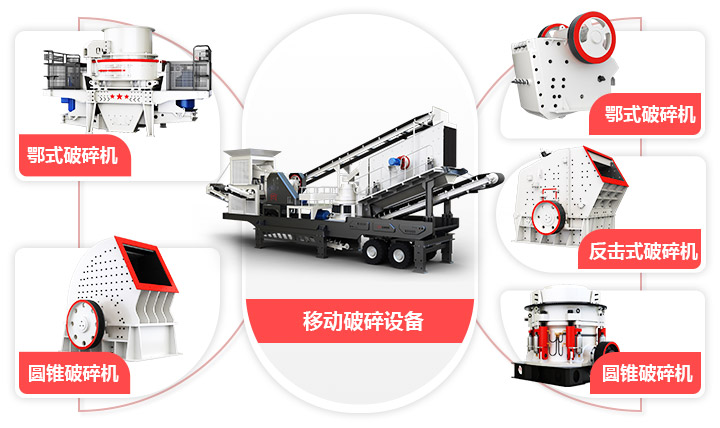 移動液壓破碎機多機組合，實現(xiàn)多種物料破碎